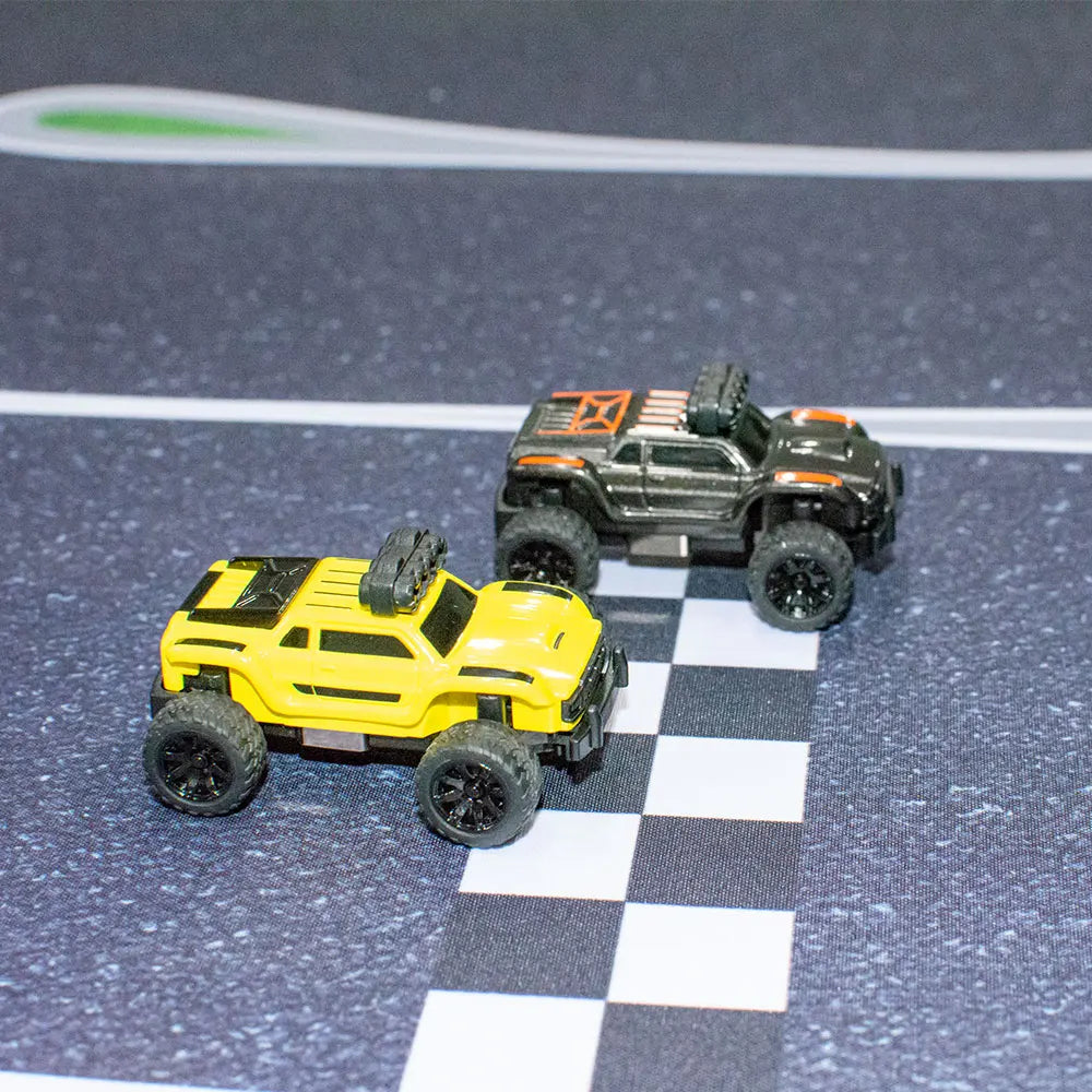 Turbo Racing 1:76 C81 C82 RC Truck Car Mini Full Proportional Monster Truck mit coolen Lichtern Mountain Car Toy