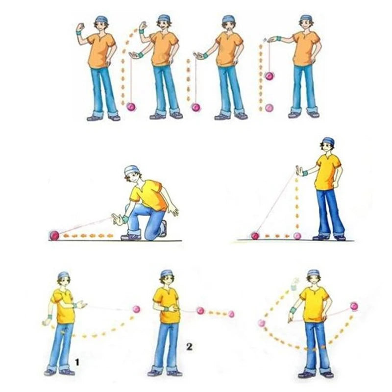 Magicyoyo yoyo magic professional original aluminium n5 5 saiten und handschuh th006 & magicyoyo y01 yoyos knoten pro nicht ansprechbar yo-