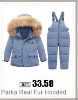 Kinder Kleidung Set Baby Winter Warme Daunen Jacken parka Jungen Dicken Overall Infant mantel kleinkind Mädchen Kleidung Kinder Schneeanzug
