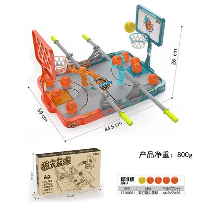 2025 Neuestes Desktop-Spiel für Kinder – Fingerspitzen-Basketball-Basketball-Schießbrett, Katapult, Fingerspitzen-Basketball-Tischspiele