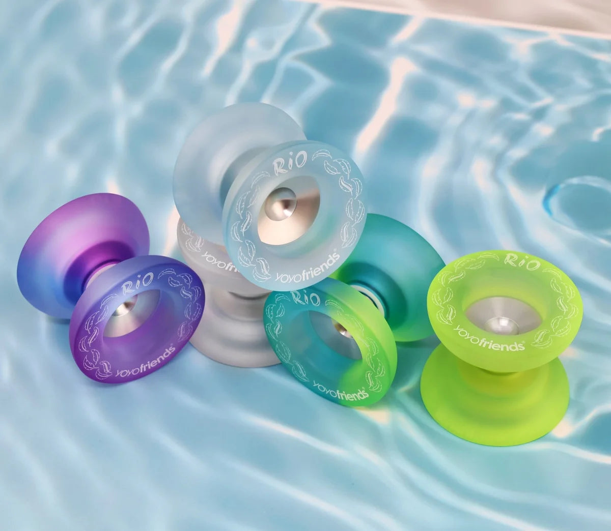 RIO yoyofriends CNC PC Gummiball yoyo Ball professioneller Wettbewerb fortgeschritten