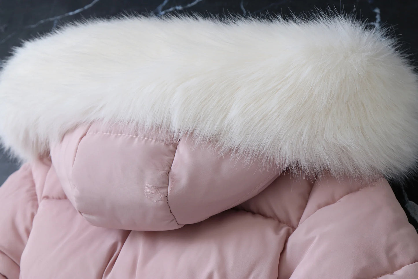 2024 neue Winter Baby Strampler Dicke Warme Infant Mit Kapuze Innen Fleece Overall Neugeborenen Jungen Mädchen Overalls Kleinkind Kleidung Set