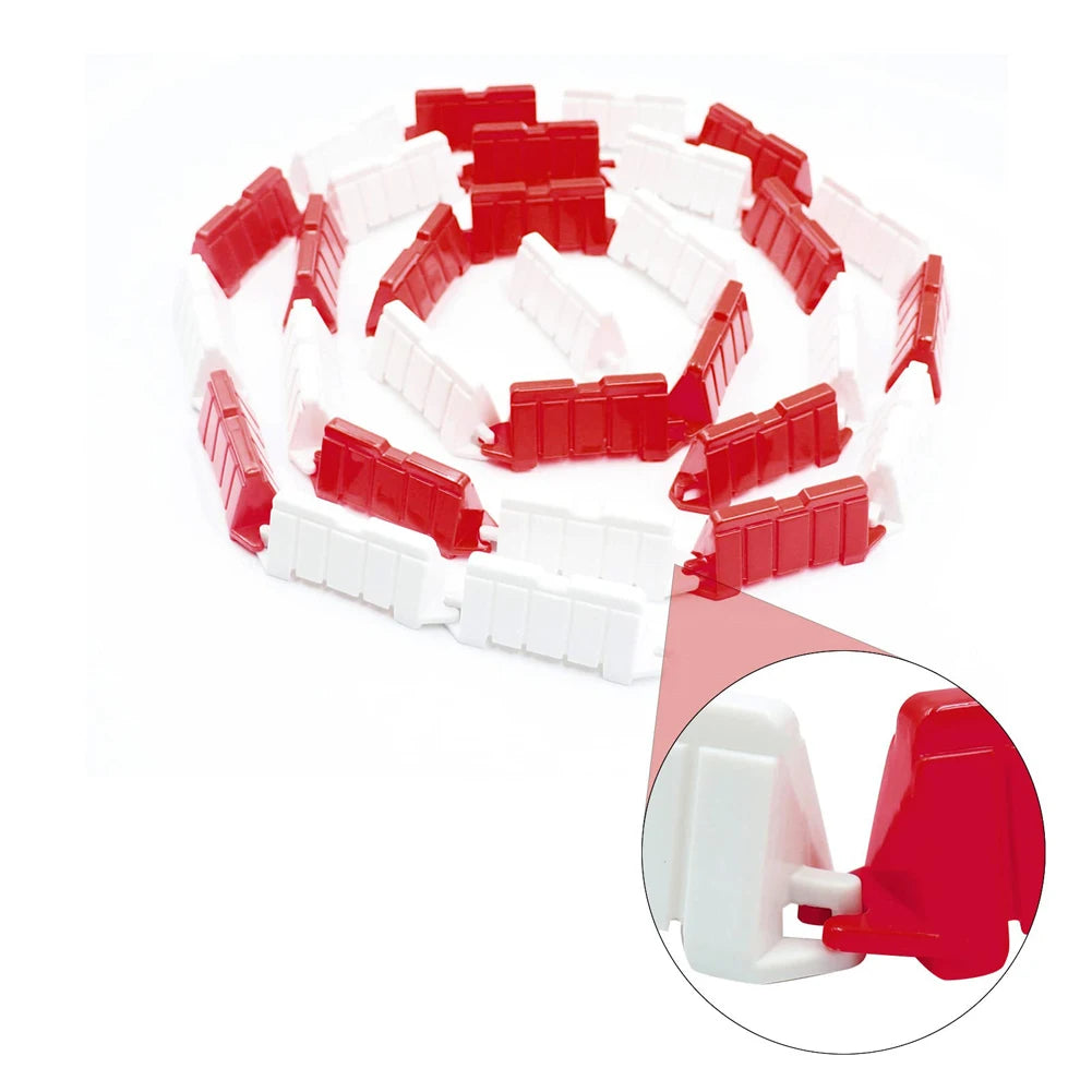 Straßenbarriere RC Auto Rennstrecke Hindernis Feldzaun Mini Verkehr Straßenblock Spielzeug für 1/14 1/16 1/18 1/24 1/28 Mini RC Auto