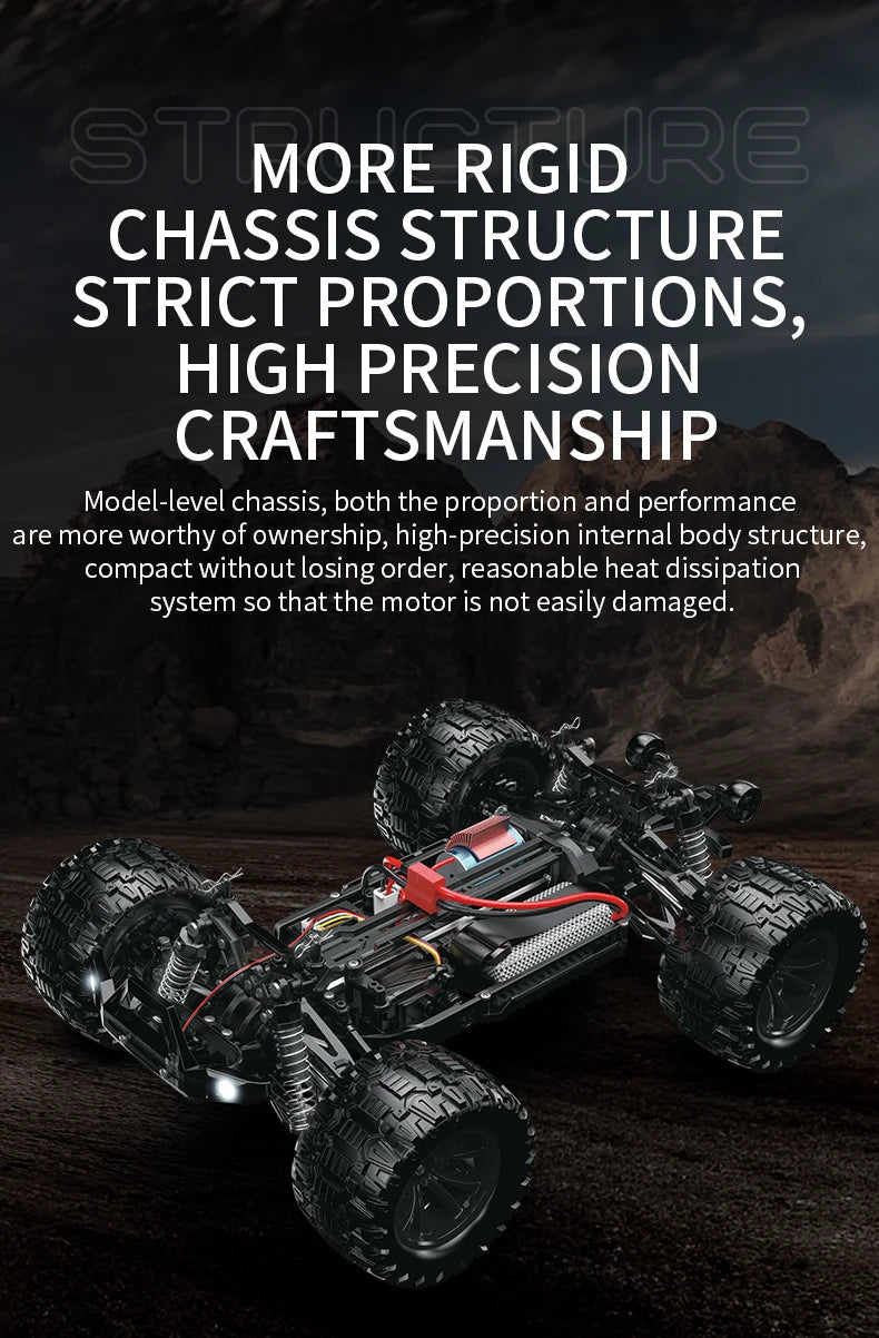 Teeggi 4WD 2,4G RC Drift Auto 80 KM/H 1:14 High Speed Off-Road Racing Auto Bürstenlosen 3S Fernbedienung Auto Lkw Spielzeug Für Geschenk