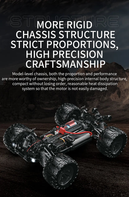 Teeggi 4WD 2,4G RC Drift Auto 80 KM/H 1:14 High Speed Off-Road Racing Auto Bürstenlosen 3S Fernbedienung Auto Lkw Spielzeug Für Geschenk