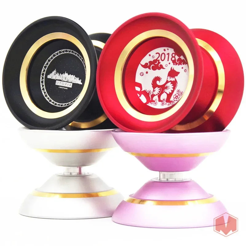 AceYo Hypocrisy UTOPIA  YOYO  24K Gold-plated ring professional metal yoyo Christmas gift