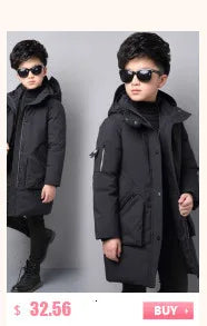Kinder Kleidung Set Baby Winter Warme Daunen Jacken parka Jungen Dicken Overall Infant mantel kleinkind Mädchen Kleidung Kinder Schneeanzug