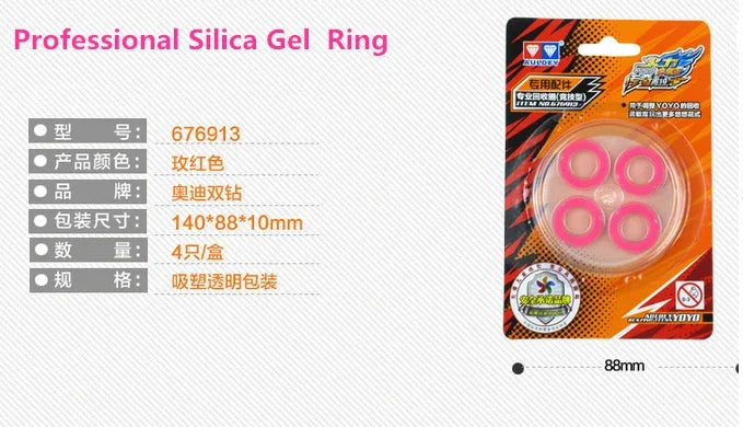 Auldey yoyo Kieselgel ring für profession elle Metall yoyo wettbewerbs fähige Recycling ring empfindlich für yoyo