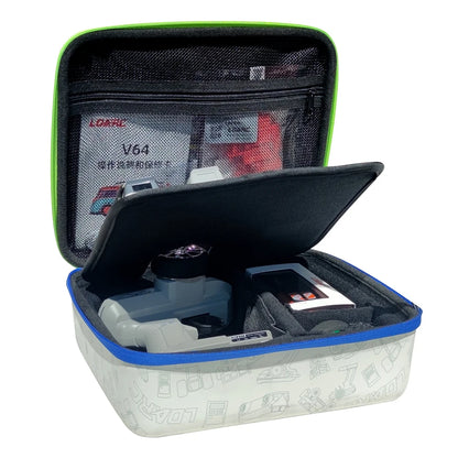 LDARC Tragbare Gummimatte für Rennstrecke, 160 x 90 mm, 120 x 60 mm, 240 x 120 mm, 240 x 240 mm, RC 1/76 1/64 1/58 Mini-Auto-Track-Rennzubehör