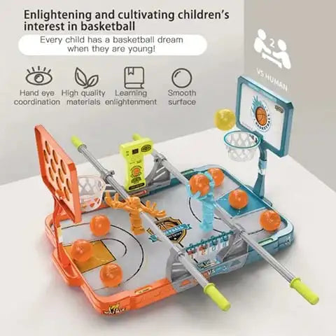 2025 Neuestes Desktop-Spiel für Kinder – Fingerspitzen-Basketball-Basketball-Schießbrett, Katapult, Fingerspitzen-Basketball-Tischspiele