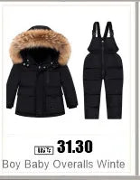 Neue geboren Warme Baby mantel Winter Mit Kapuze Strampler Dicke Overall Overalls Schneeanzug Kinder Jungen Kleidung kinder kleidung DropShipping