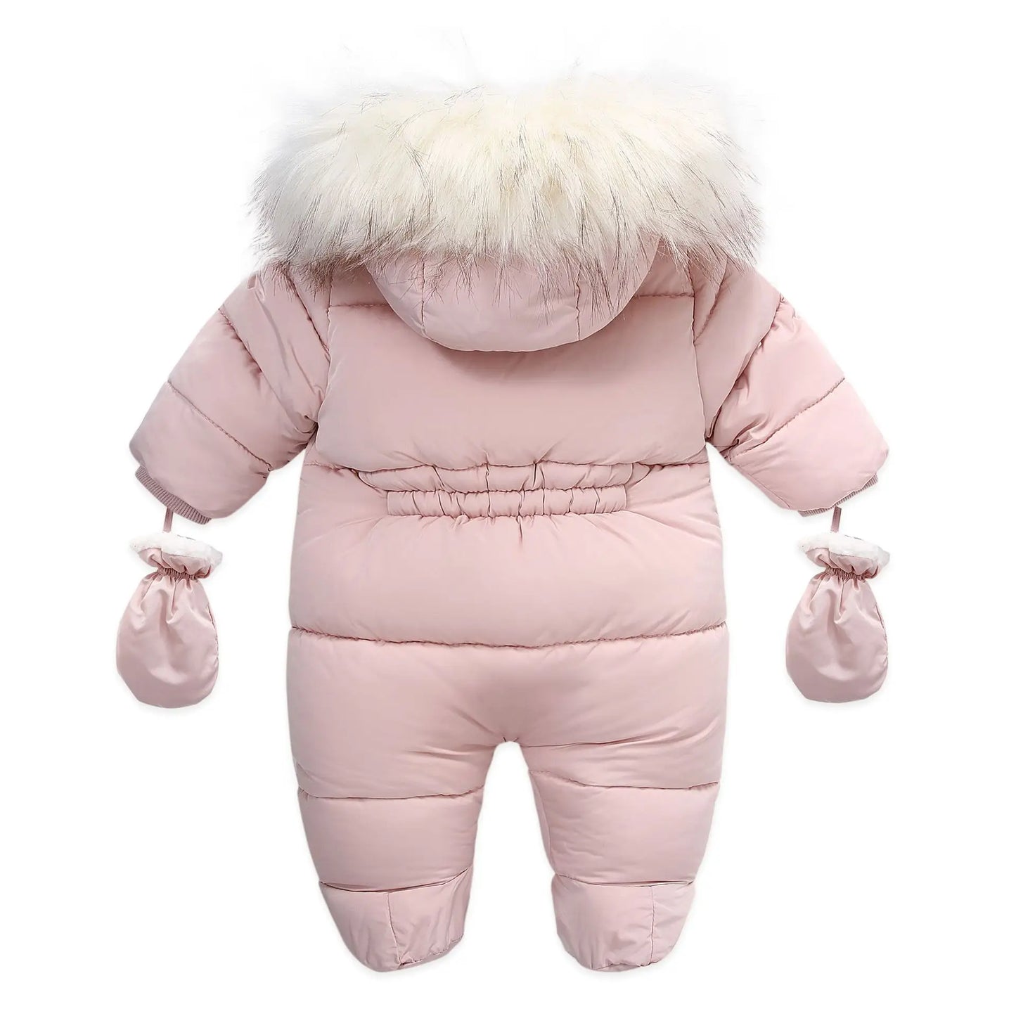 2024 neue Winter Baby Strampler Dicke Warme Infant Mit Kapuze Innen Fleece Overall Neugeborenen Jungen Mädchen Overalls Kleinkind Kleidung Set