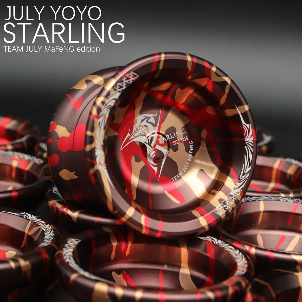 Juli Starling Yo-Yo 6061 Aluminium Legierung Berufs Spiel Spezielle Metall Yo-Yo 1A