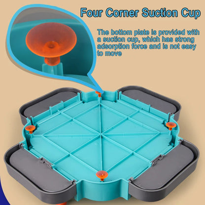 Kinder Flipper Brettspiele Tischspielzeug Fußball Marmor Schießen Flipper Schlacht Soziales Spiel Spaß Familie Party Interaktives Spielzeug