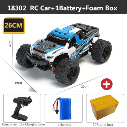 ferngesteuertes Auto 2,4 GHz RC-Auto All-Terrain 45 km/h 1:18 Off-Road-Truck Spielzeug Geburtstagsgeschenk für Kinder