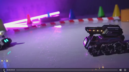 Gesten- und Controller-gesteuertes 8-Rad RC Auto Roboter mit eingebauter Wasserpistole (+7 Meter Reichweite)