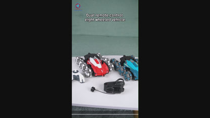 RC Auto 8-Rad-Antrieb Dual-Controller Gestensteuerung Spielzeug Geschenk mit Dampffunktion