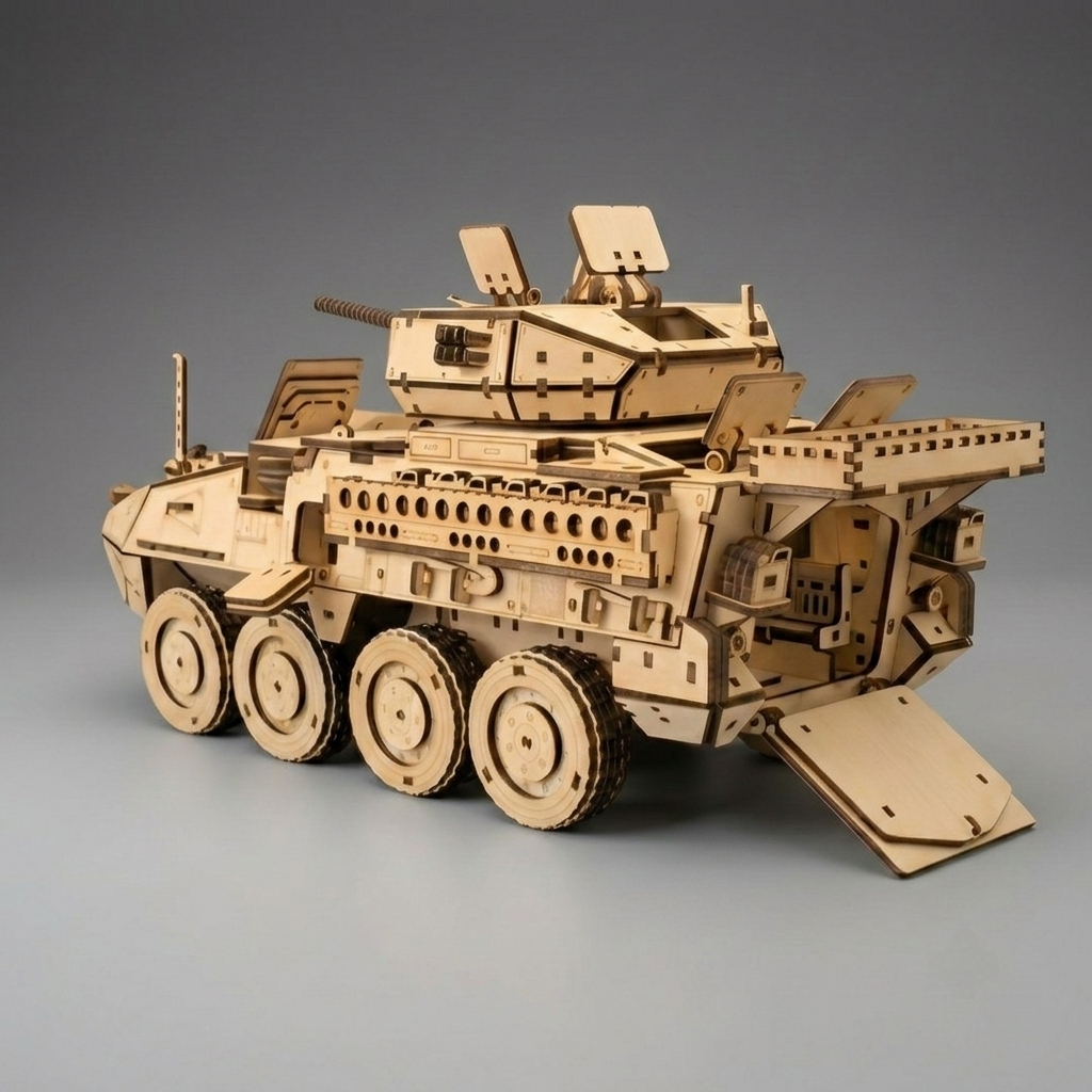 PASST! Modell: Radpanzer +725 Teile