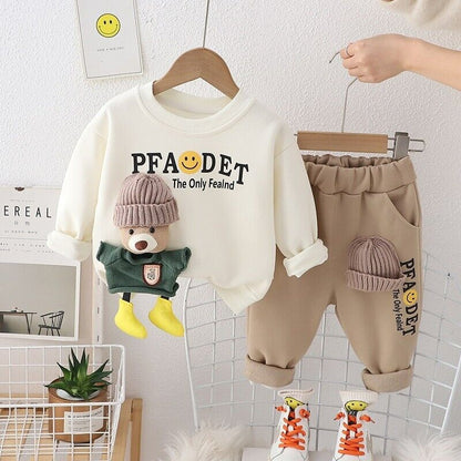 Baby Outfit Set Sweatshirt und Hose 2-teilig
