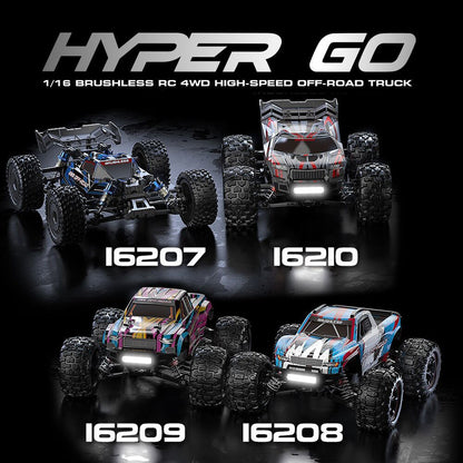 Hyper GO Truggy Brushless 1:16 RTR schwarz/rot AMEWI