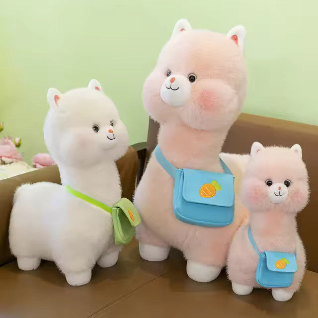 Kuscheltier wunderschönes Alpaka Plüschtier Stofftier Plushie
