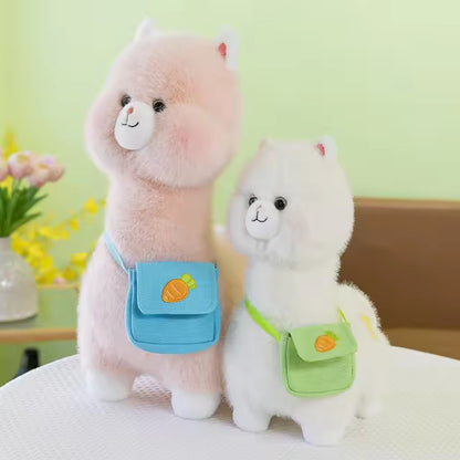 Kuscheltier wunderschönes Alpaka Plüschtier Stofftier Plushie