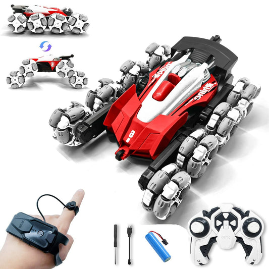 RC Auto 8-Rad-Antrieb Dual-Controller Gestensteuerung Spielzeug Geschenk mit Dampffunktion