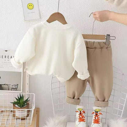 Baby Outfit Set Sweatshirt und Hose 2-teilig