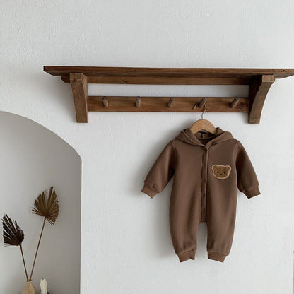 Baby Strampler Overall Schlafanzug Junge Mädchen warm