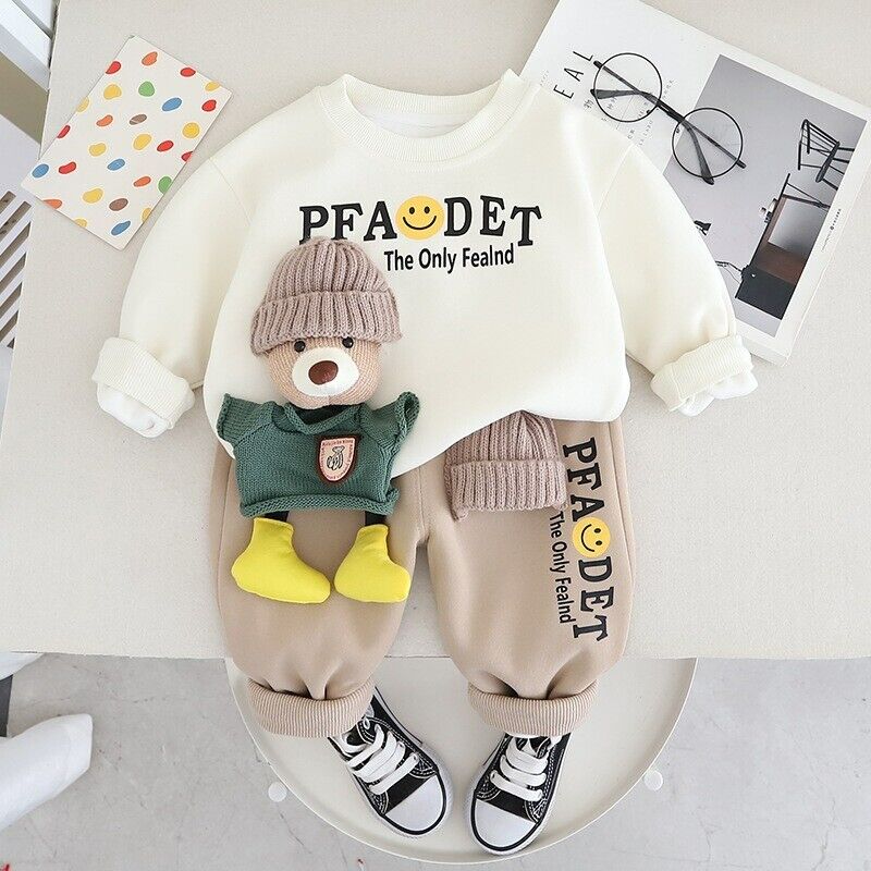 Baby Outfit Set Sweatshirt und Hose 2-teilig
