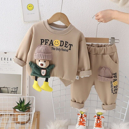 Baby Outfit Set Sweatshirt und Hose 2-teilig