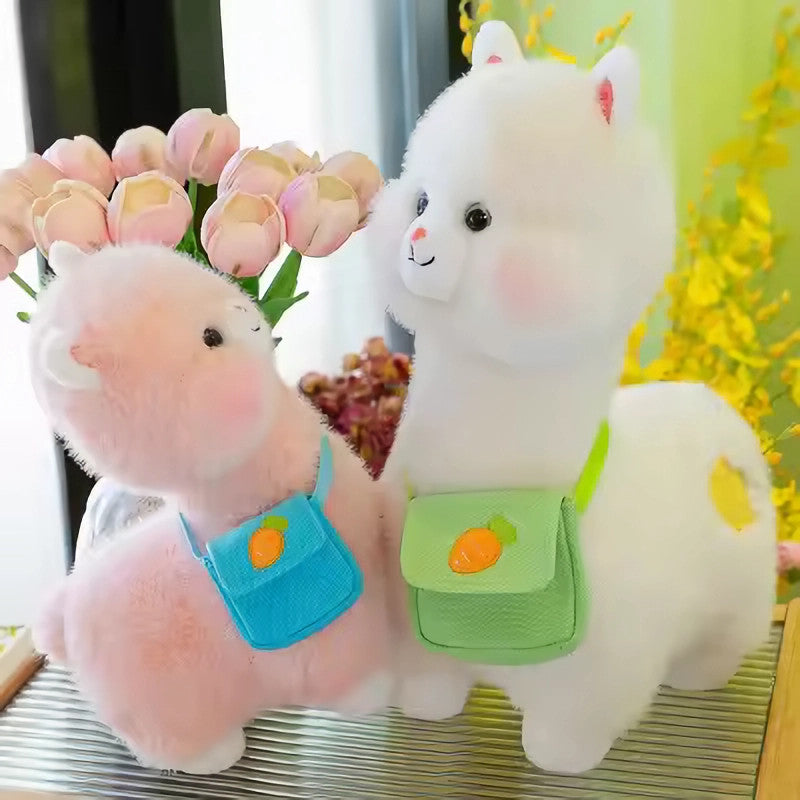 Kuscheltier wunderschönes Alpaka Plüschtier Stofftier Plushie