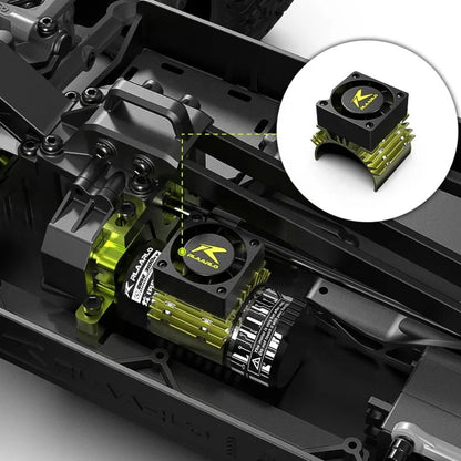 Omni Terminator Monstertruck RC Auto 1:10 Bürstenlos Metall-Version 60-80 km/h