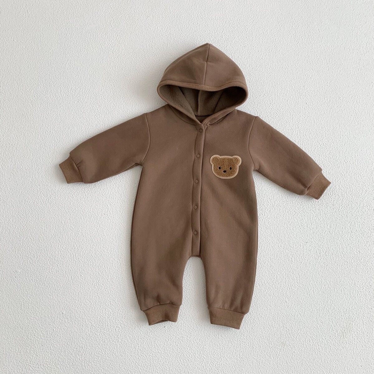 Baby Strampler Overall Schlafanzug Junge Mädchen warm