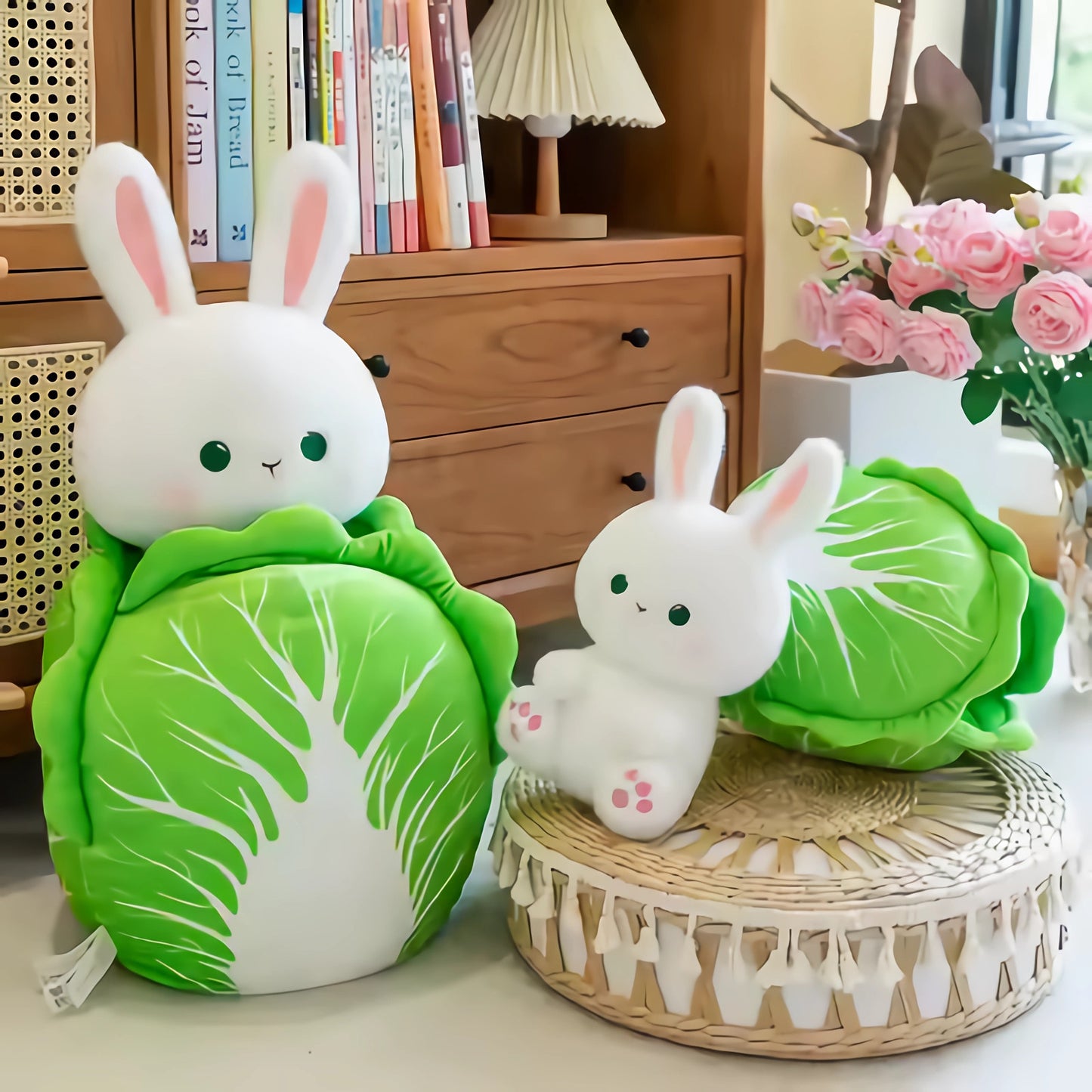 Kuscheltier wunderschöne Kaninchen Hasen Plüschtier Stofftier Plushie