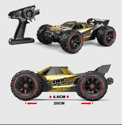 MJX Hyper GO Schwarz, Gold Brushless 1:14 RC Modellauto Elektro Truggy