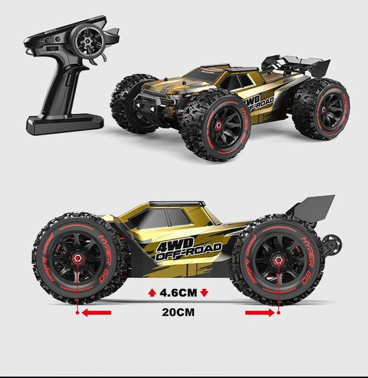 MJX Hyper GO Schwarz, Gold Brushless 1:14 RC Modellauto Elektro Truggy