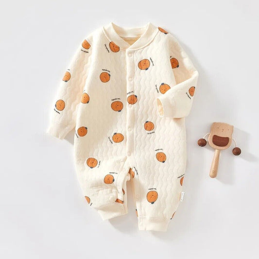 Baby Strampler Overall Schlafanzug 100% hochwerige Baumwolle Junge Mädchen warm