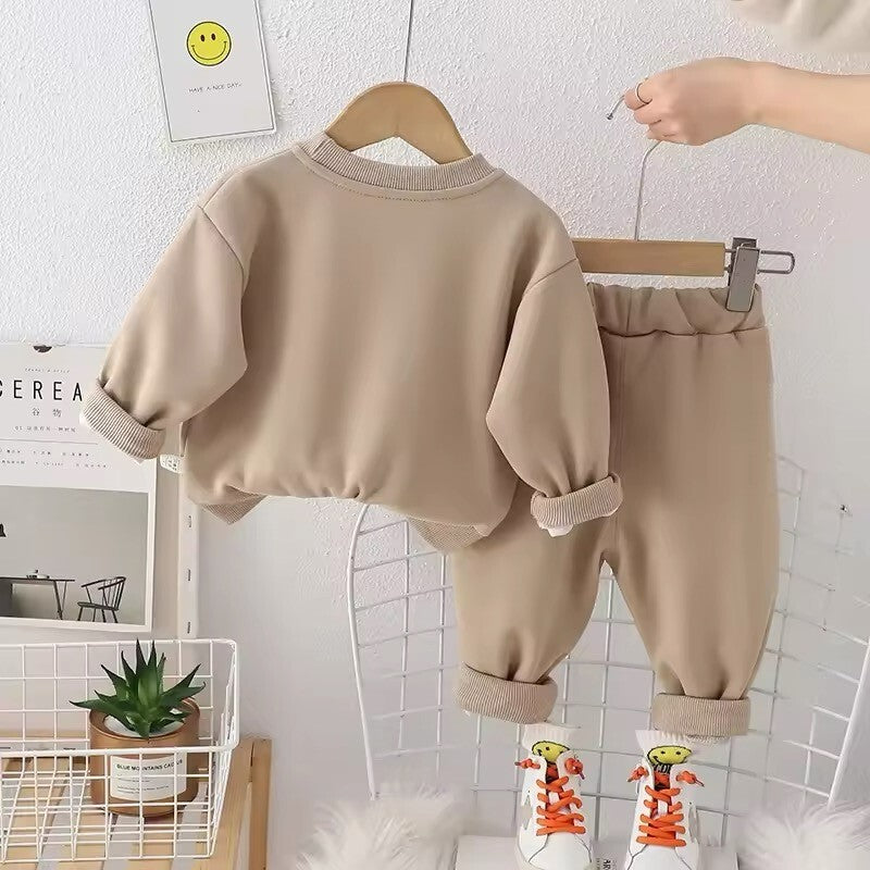Baby Outfit Set Sweatshirt und Hose 2-teilig