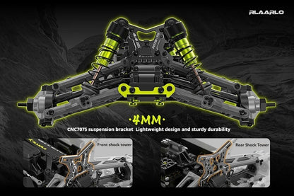 Omni Terminator Monstertruck RC Auto 1:10 Bürstenlos Metall-Version 60-80 km/h